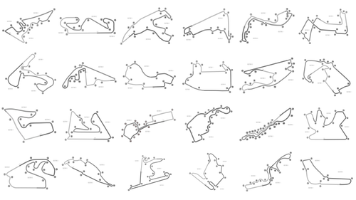 F1 2026 - 3D TRACK MAPS COLLECTION