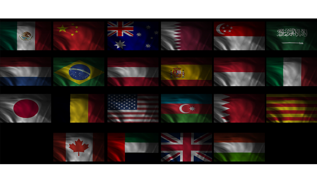 M1 RACING COMPLETE BACKGROUNDS COLLECTION