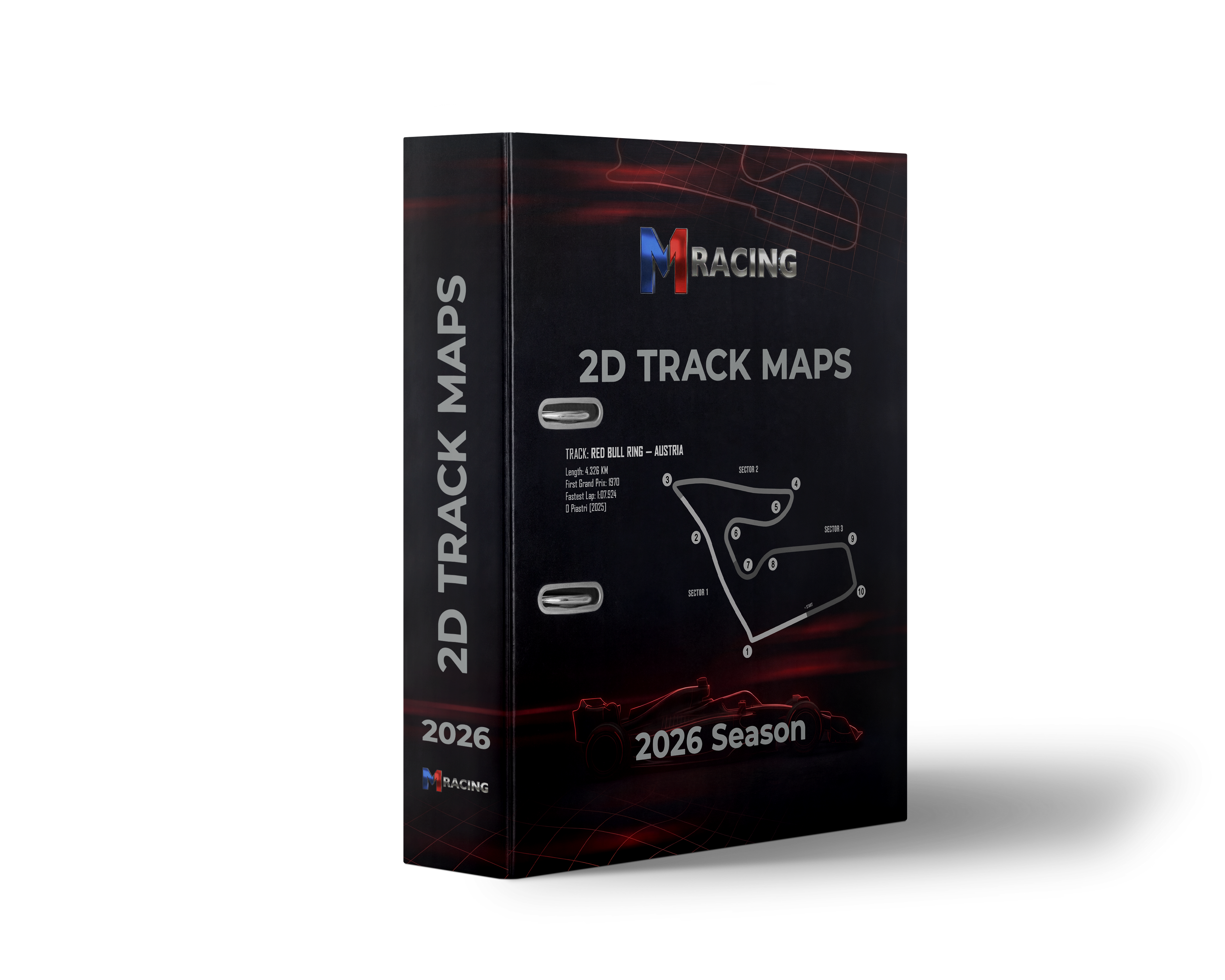2026 F1 Season – 2D Track Maps Collection