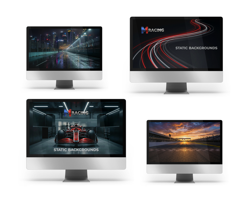 M1 RACING COMPLETE BACKGROUNDS COLLECTION