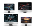 F1 INSPIRED STATIC BACKGROUNDS COLLECTION