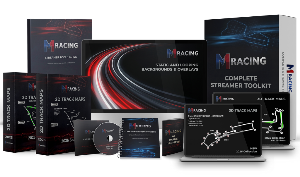 M1 RACING COMPLETE F1 STREAMER TOOLKIT