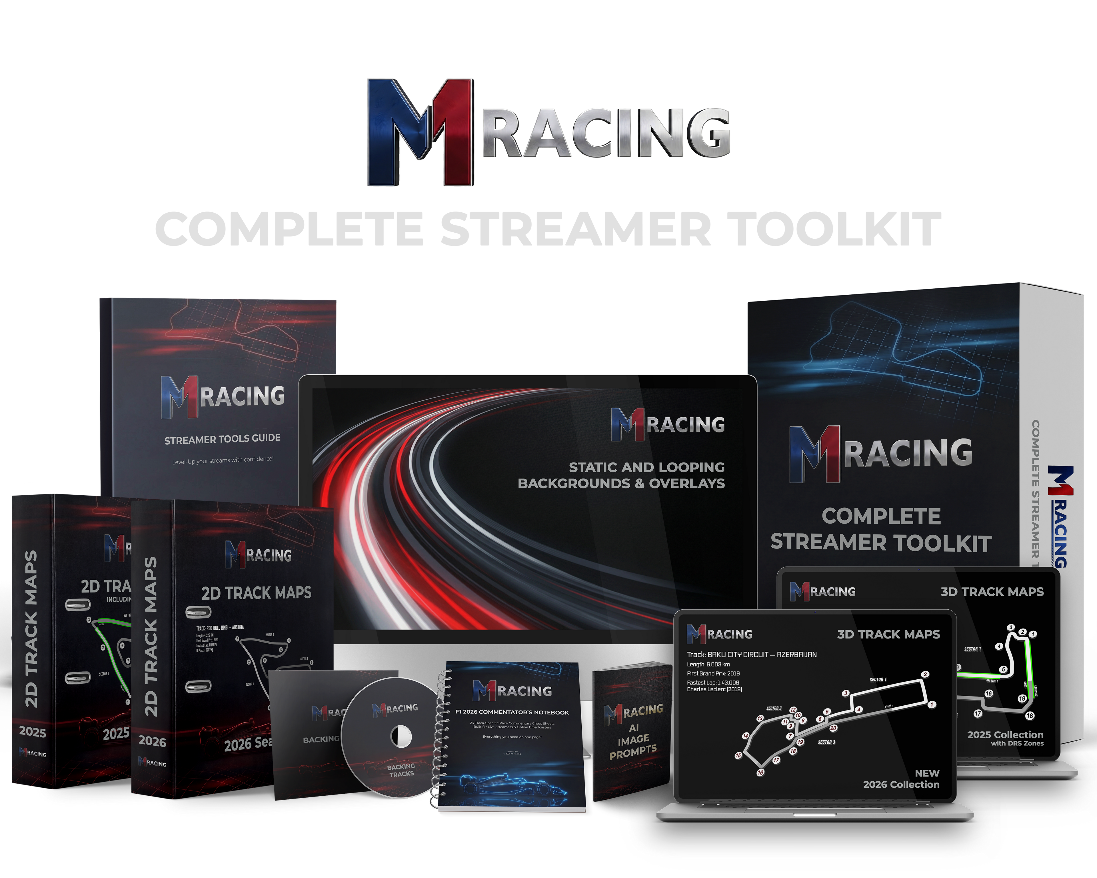 M1 RACING COMPLETE F1 STREAMER TOOLKIT